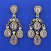 Indo Western Classic Earring with Mehndi Plating