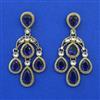 Indo Western Classic Earring with Mehndi Plating