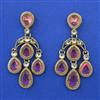 Indo Western Classic Earring with Mehndi Plating