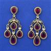 Indo Western Classic Earring with Mehndi Plating