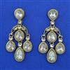 Indo Western Classic Earring with Mehndi Plating