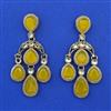 Indo Western Classic Earring with Mehndi Plating
