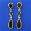 Indo Western Classic Earring with Mehndi Plating