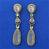 Indo Western Classic Earring with Mehndi Plating