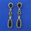 Indo Western Classic Earring with Mehndi Plating