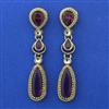 Indo Western Classic Earring with Mehndi Plating