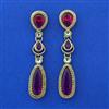 Indo Western Classic Earring with Mehndi Plating