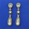 Indo Western Classic Earring with Mehndi Plating