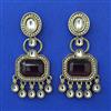 Indo Western Classic Earring with Mehndi Plating