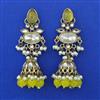 Indo Western Jhumki with Mehndi Plating