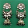 Indo Western Jhumki with Mehndi Plating