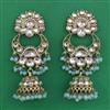 Indo Western Jhumki with Mehndi Plating