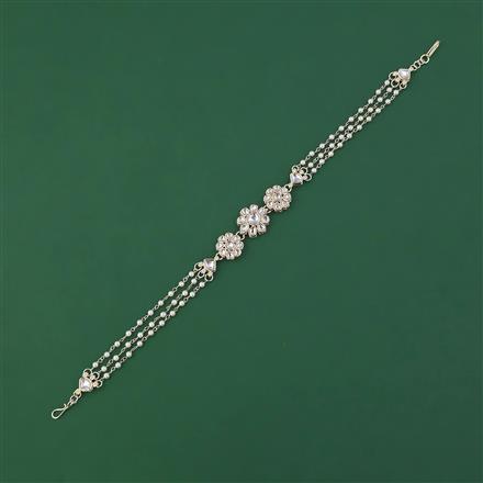 Indo Western Pearl Shishful with Gold Plating