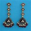 Indo Western Meenakari Earring with Mehndi Plating