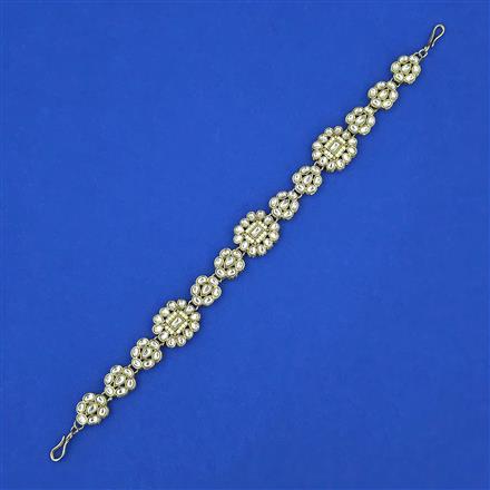Indo Western Pearl Shishful with Mehndi Plating