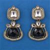 Indo Western Classic Earring with Mehndi Plating