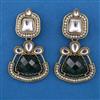 Indo Western Classic Earring with Mehndi Plating