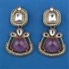 Indo Western Classic Earring with Mehndi Plating