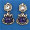 Indo Western Classic Earring with Mehndi Plating