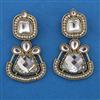 Indo Western Classic Earring with Mehndi Plating