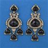 Indo Western Classic Earring with Mehndi Plating