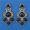 Indo Western Classic Earring with Mehndi Plating