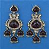 Indo Western Classic Earring with Mehndi Plating