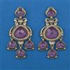 Indo Western Classic Earring with Mehndi Plating