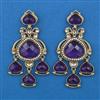 Indo Western Classic Earring with Mehndi Plating