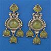 Indo Western Classic Earring with Mehndi Plating