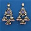 Indo Western Jhumki with Mehndi Plating
