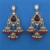 Indo Western Jhumki with Mehndi Plating