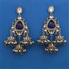 Indo Western Jhumki with Mehndi Plating