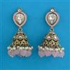 Indo Western Jhumki with Mehndi Plating