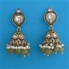 Indo Western Jhumki with Mehndi Plating