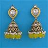 Indo Western Jhumki with Mehndi Plating