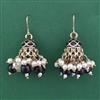 Indo Western Jhumki with Mehndi Plating