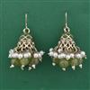 Indo Western Jhumki with Mehndi Plating