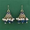 Indo Western Jhumki with Mehndi Plating