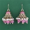 Indo Western Jhumki with Mehndi Plating