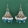 Indo Western Jhumki with Mehndi Plating