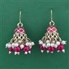 Indo Western Jhumki with Mehndi Plating