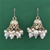 Indo Western Jhumki with Mehndi Plating