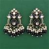 Indo Western Birds Earring with Mehndi Plating