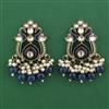Indo Western Birds Earring with Mehndi Plating