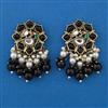 Indo Western Birds Earring with Mehndi Plating