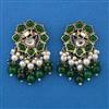 Indo Western Birds Earring with Mehndi Plating