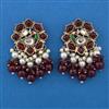 Indo Western Birds Earring with Mehndi Plating