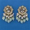 Indo Western Birds Earring with Mehndi Plating