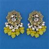 Indo Western Birds Earring with Mehndi Plating